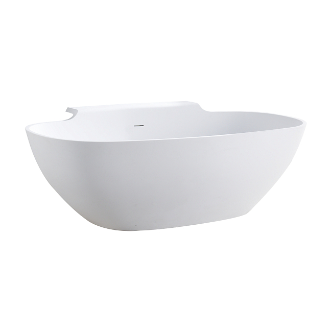 Ванна из искусственного камня MAXONOR Espíritu 177x88 PL-BT2704, белый матовый