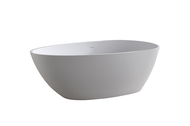Ванна из искусственного камня MAXONOR Espíritu 171x82 PL-BT2702, белый матовый