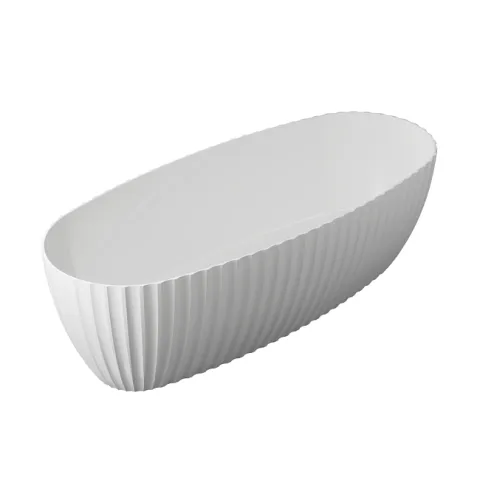 Акриловая ванна MAXONOR Flor 160x75 PL-BT2611, белый