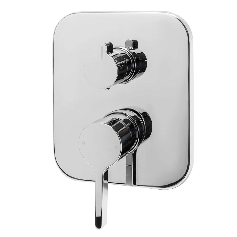 Душевая система встраиваемая с лицевой панелью MAXONOR PL84106, хром