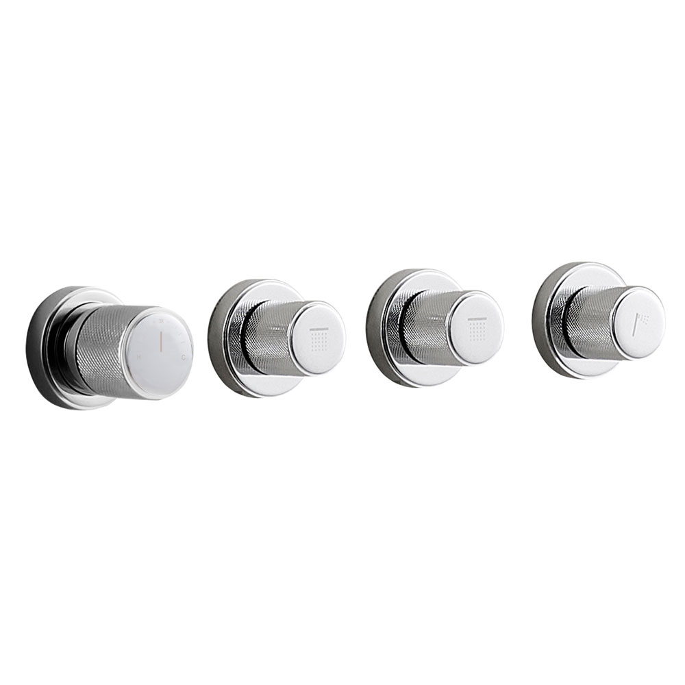 Блок управления душевой системы MAXONOR PL87112-3, хром