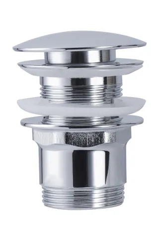 Донный клапан с переливом MAXONOR PL60, хром
