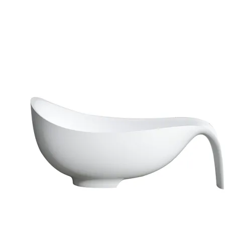 Ванна из искусственного камня MAXONOR Sirena 205x85 PL-BT2807, белый матовый