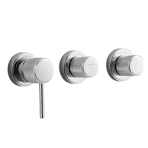 Блок управления душевой системы MAXONOR PL87114-2, хром