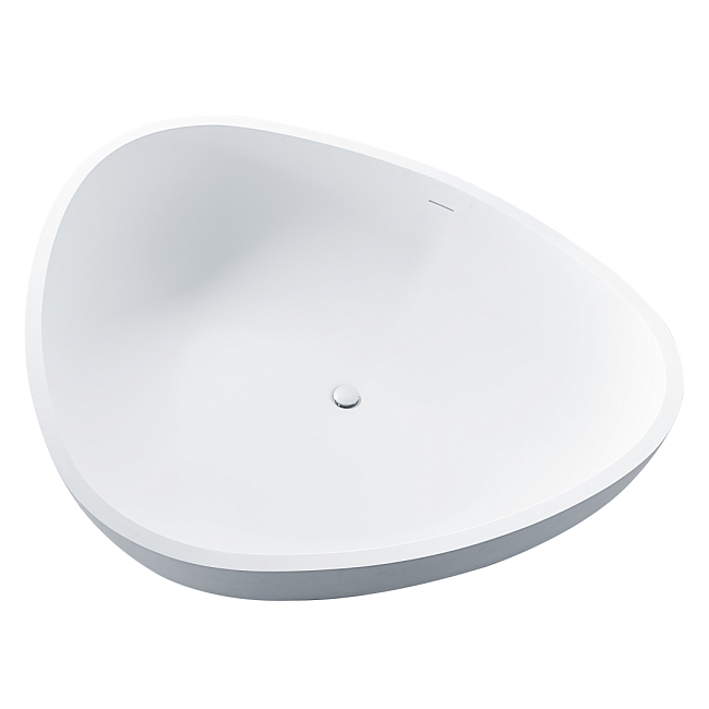 Ванна из искусственного камня MAXONOR Espíritu 180x150 PL-BT2805, белый матовый