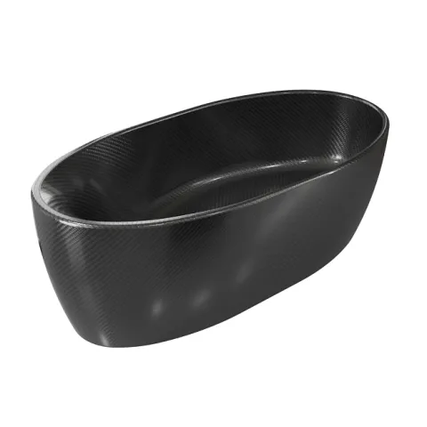 Ванна из углеродного волокна MAXONOR Oculto 170x80 PL-BT5701-27, уголь