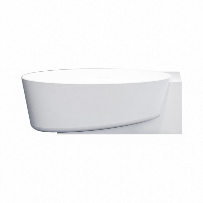 Ванна из искусственного камня MAXONOR Pasa 170x93 PL-BT2707, белый матовый