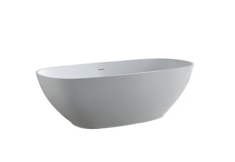 Ванна из искусственного камня MAXONOR Espíritu 175x78 PL-BT2706, белый матовый