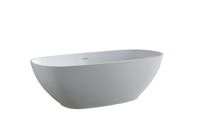 Ванна из искусственного камня MAXONOR Espíritu 175x78 PL-BT2706, белый матовый